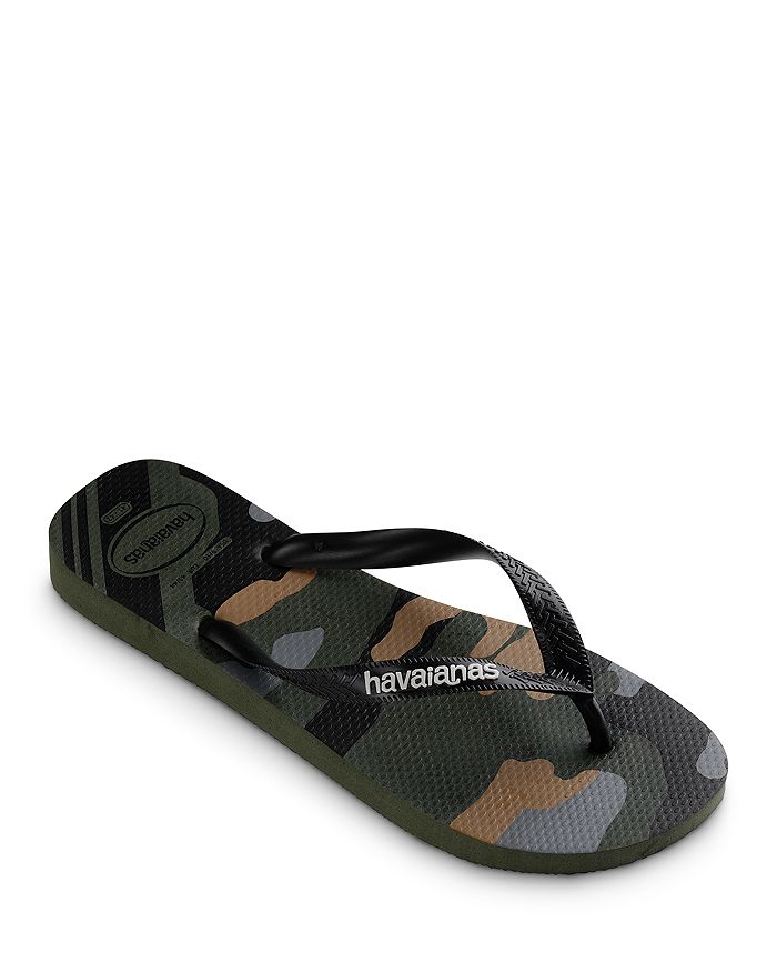 

Мужские шлёпанцы Top с камуфляжным принтом havaianas, зеленый
