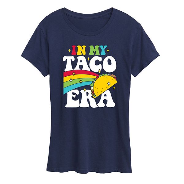 

Футболка Women's in my taco era graphic Unbranded, Navy, Синий, Футболка Women's in my taco era graphic Unbranded, Navy