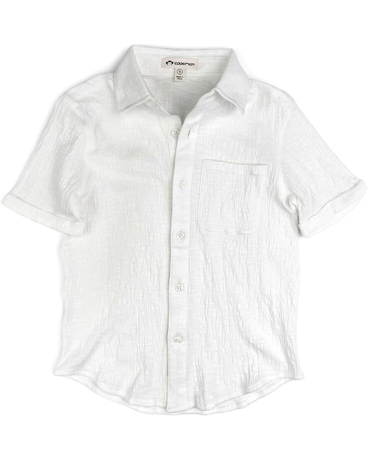 

Рубашка Appaman Kids Soft & Stretchy Beach Shirt, белый