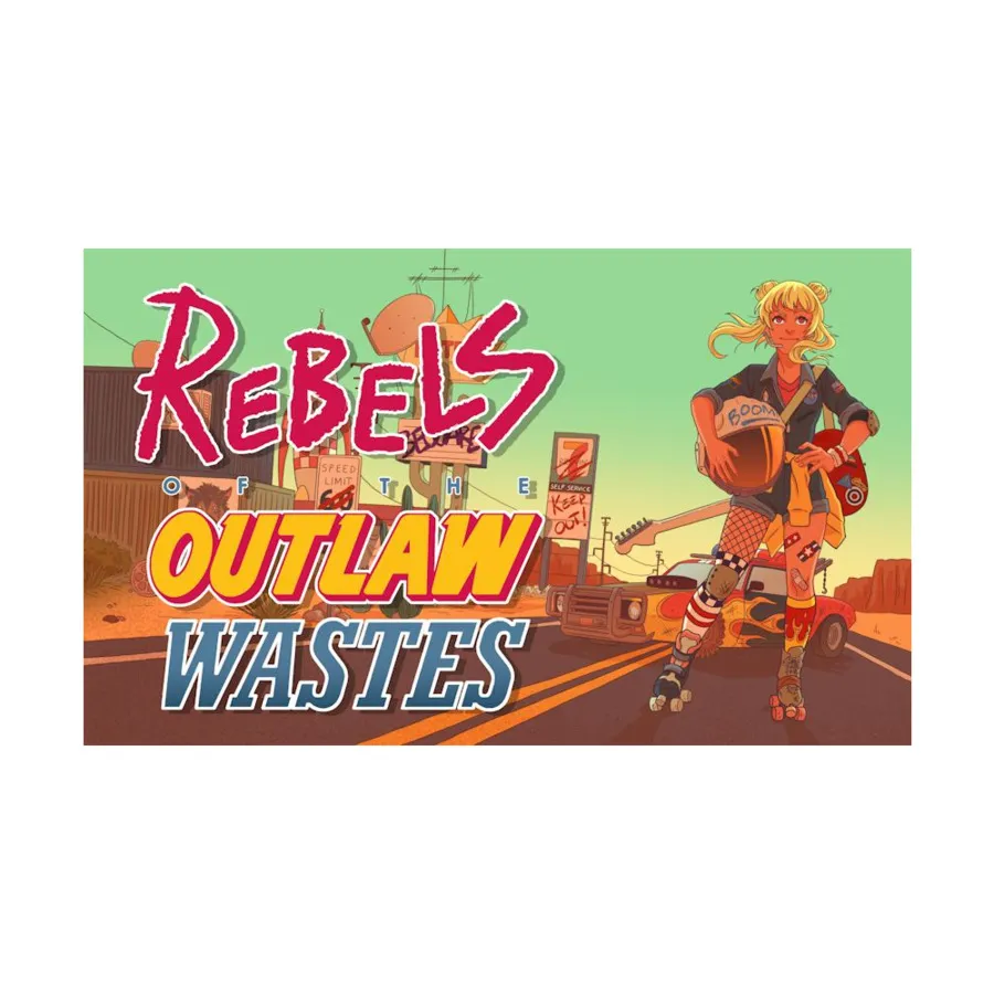 

Rebels of the Outlaw Wastes, Roleplaying Games (Nerdy Pup Games), мягкая обложка