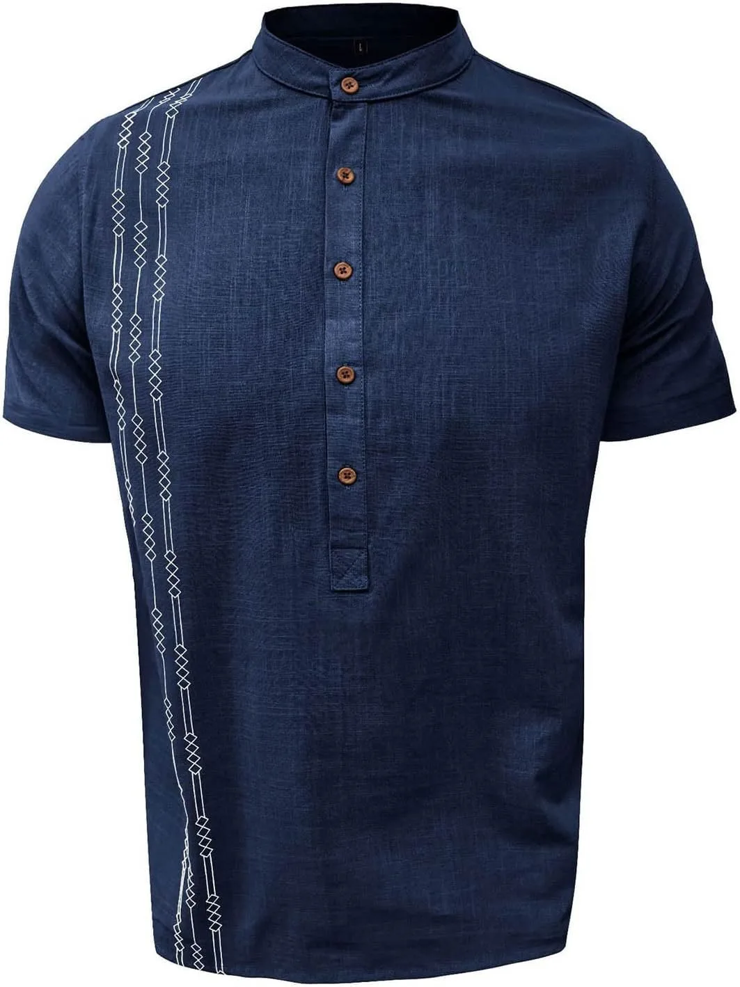 Футболка Casual Summer для мужчин с коротким рукавом и свободным кроем