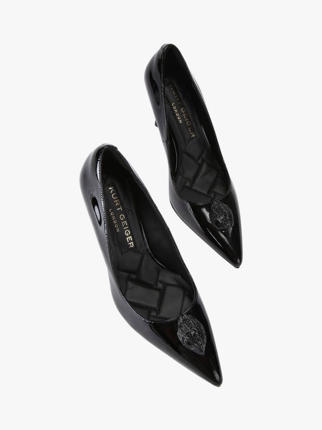Belgravia лакированные туфли-лодочки на шпильке Kurt Geiger London, Black — фото 3