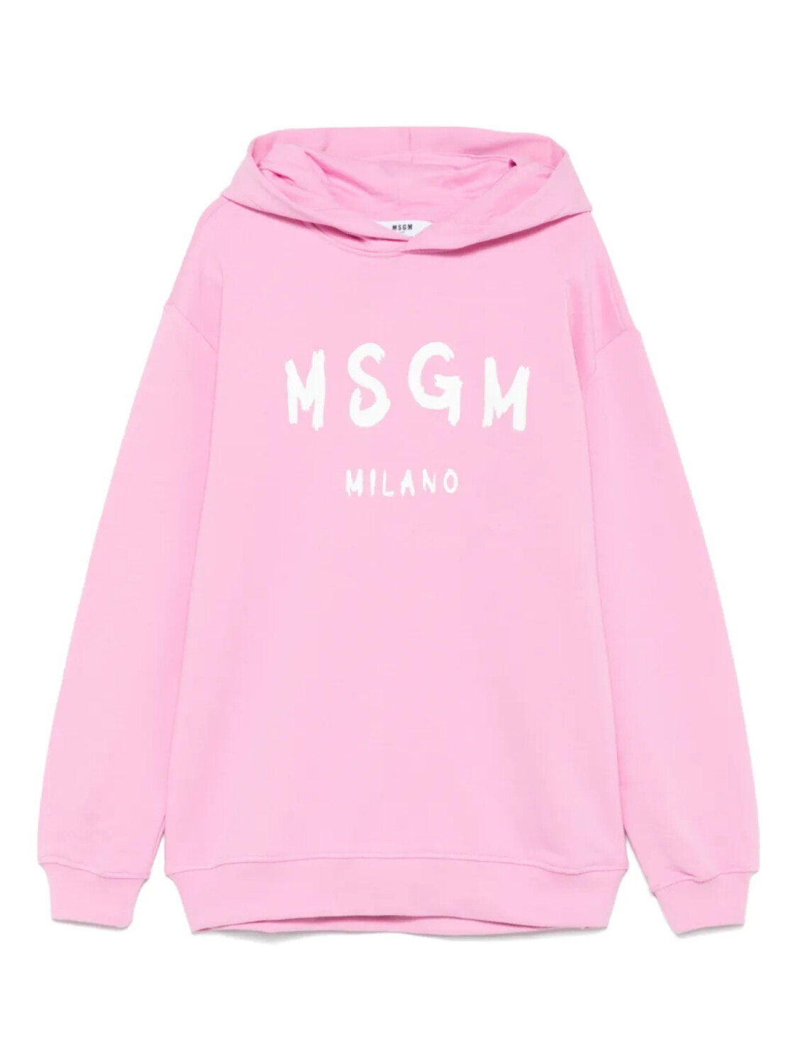 

MSGM Kids худи с логотипом, розовый
