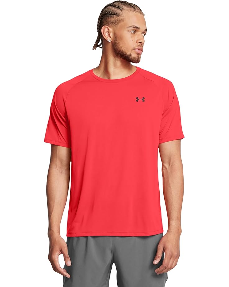 

Футболка Under Armour UA Tech 2.0 Short Sleeve Tee, цвет Racer Red/Black