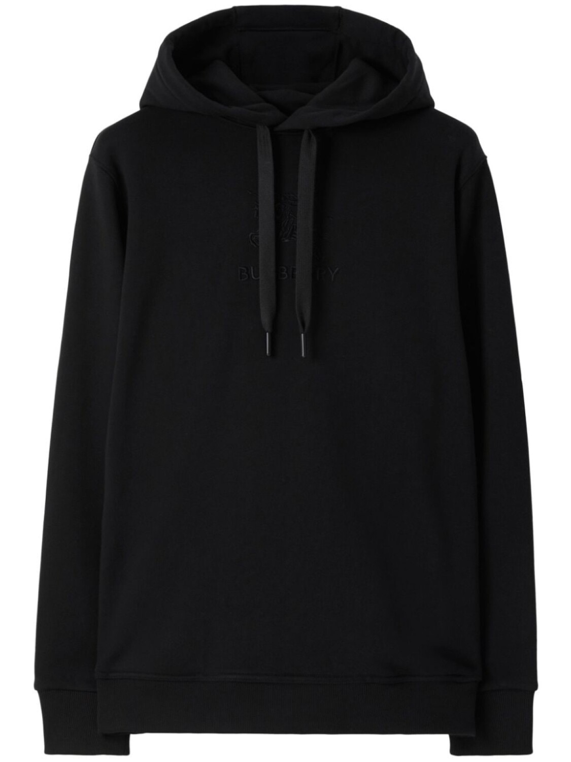 

Burberry худи с вышивкой EKD, черный