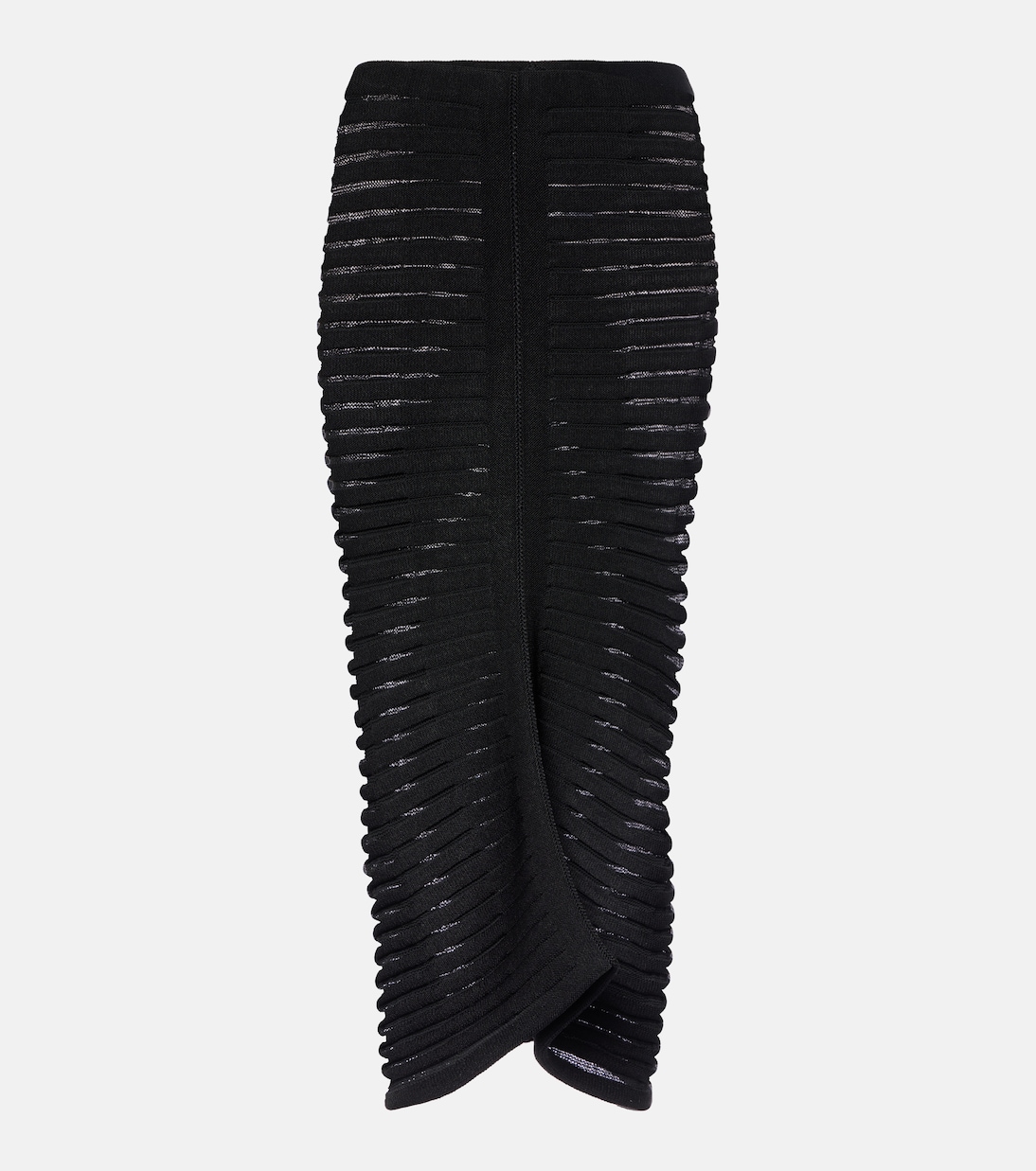 

Юбка миди в стиле скелетон Alaïa, Noir Alaia