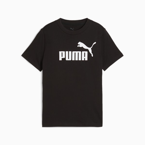 Футболка для больших детей Puma Essentials, черный — фото 4
