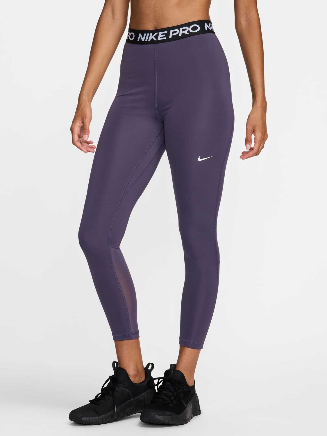 

Тайтсы Nike W NP 365 TIGHT 7/8 HR SW, фиолетовый