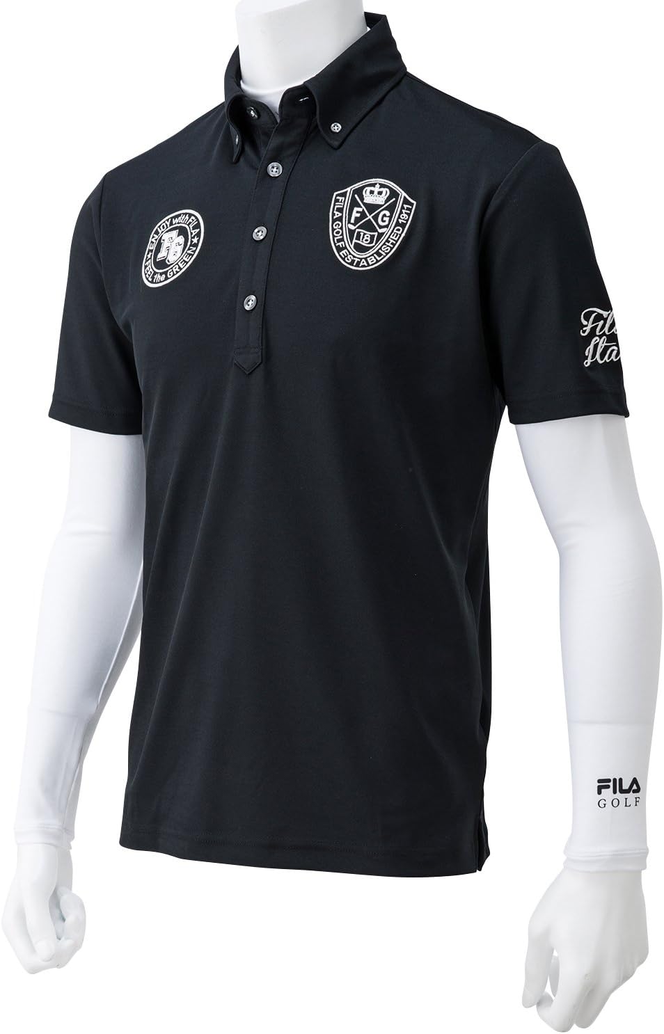 

Мужская рубашка для гольфа Fila Golf 784506, черный