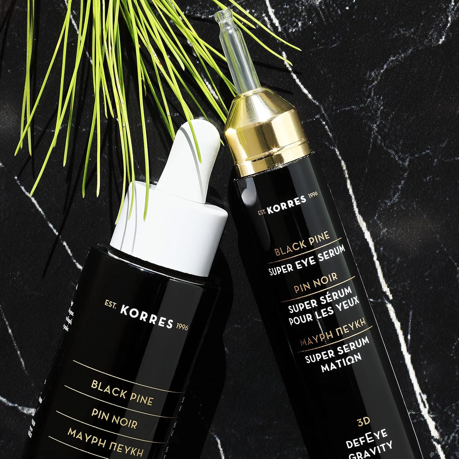 Сыворотка Korres — Для лица «Black Pine 3D Serum» от , , Black Pine 3D, 30 мл — фото 4