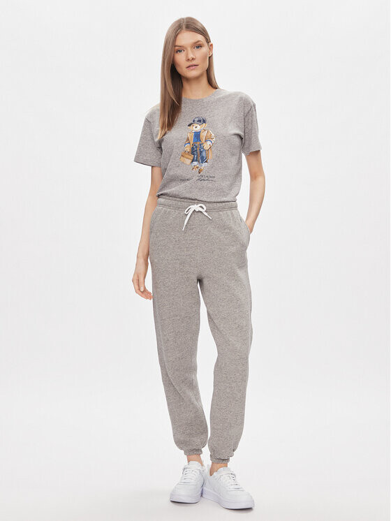 Спортивные брюки стандартного кроя Polo Ralph Lauren, серый — фото 2