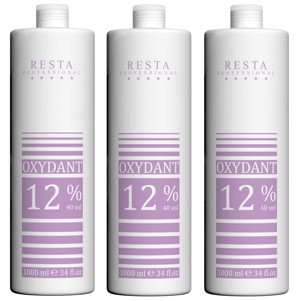 Набор из 3 окислительных кремов Resta Professional 12% 1000 мл Resta Professional