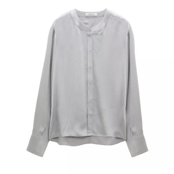 

Футболка sleek attraction bluse 927 silver grey Dorothee Schumacher, серый