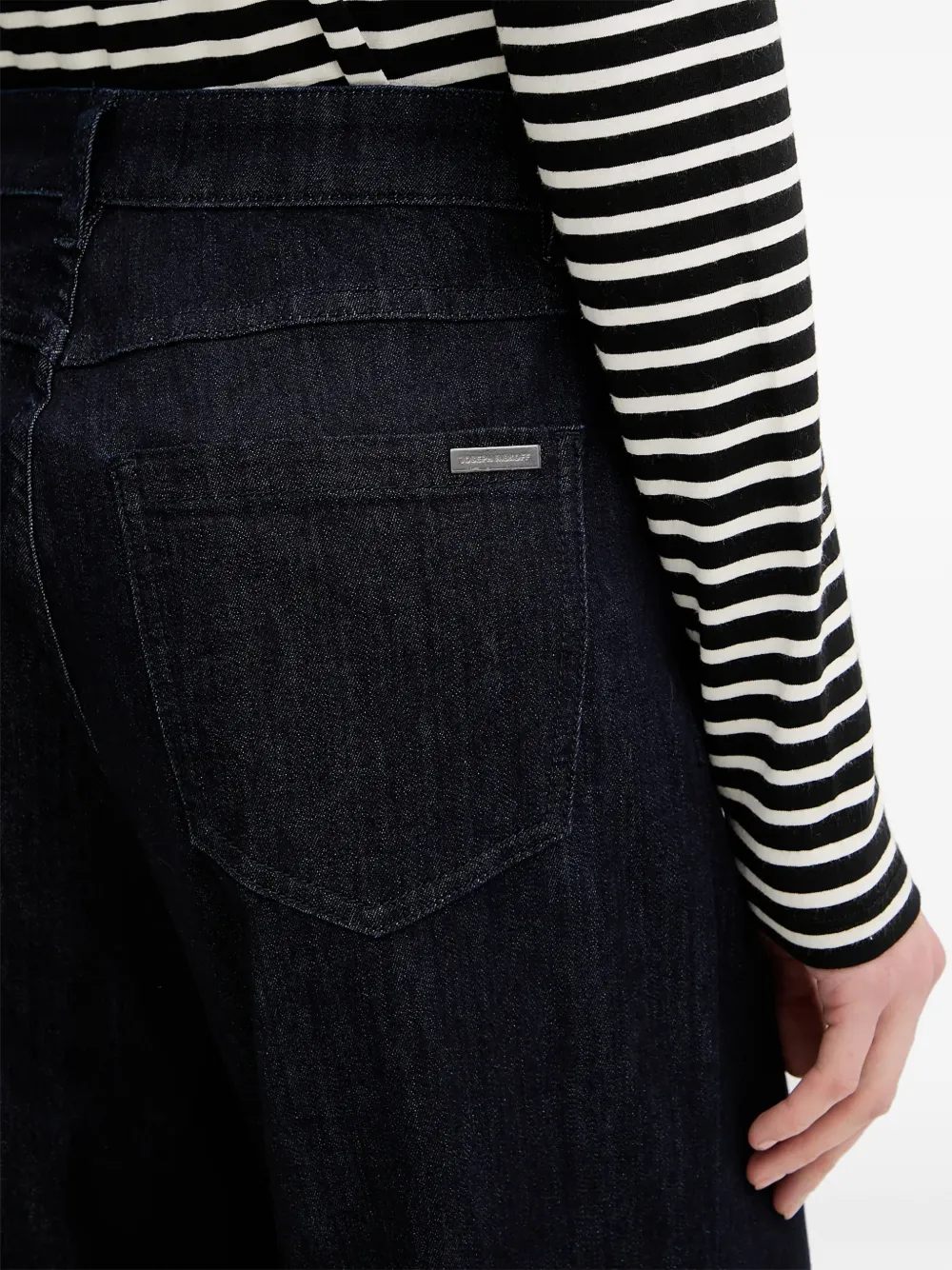 

Джинсы с логотипом-нашивкой Joseph Ribkoff, синий