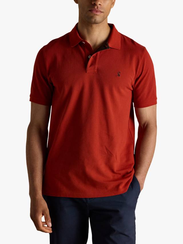 

Хлопковая пике поло Woody Joules, Orange