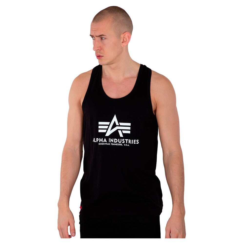 

Футболка Alpha Industries Basic BB sleeveless T-shirt, черный