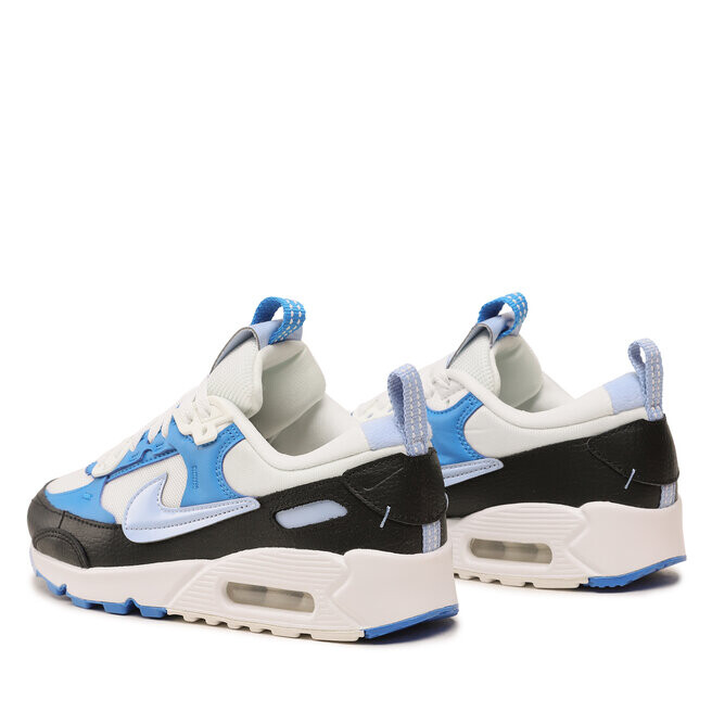 Кроссовки Nike Air Max 90 Futura FJ4798 100 Summit White/Cobalt Bliss, цвет синий — фото 3