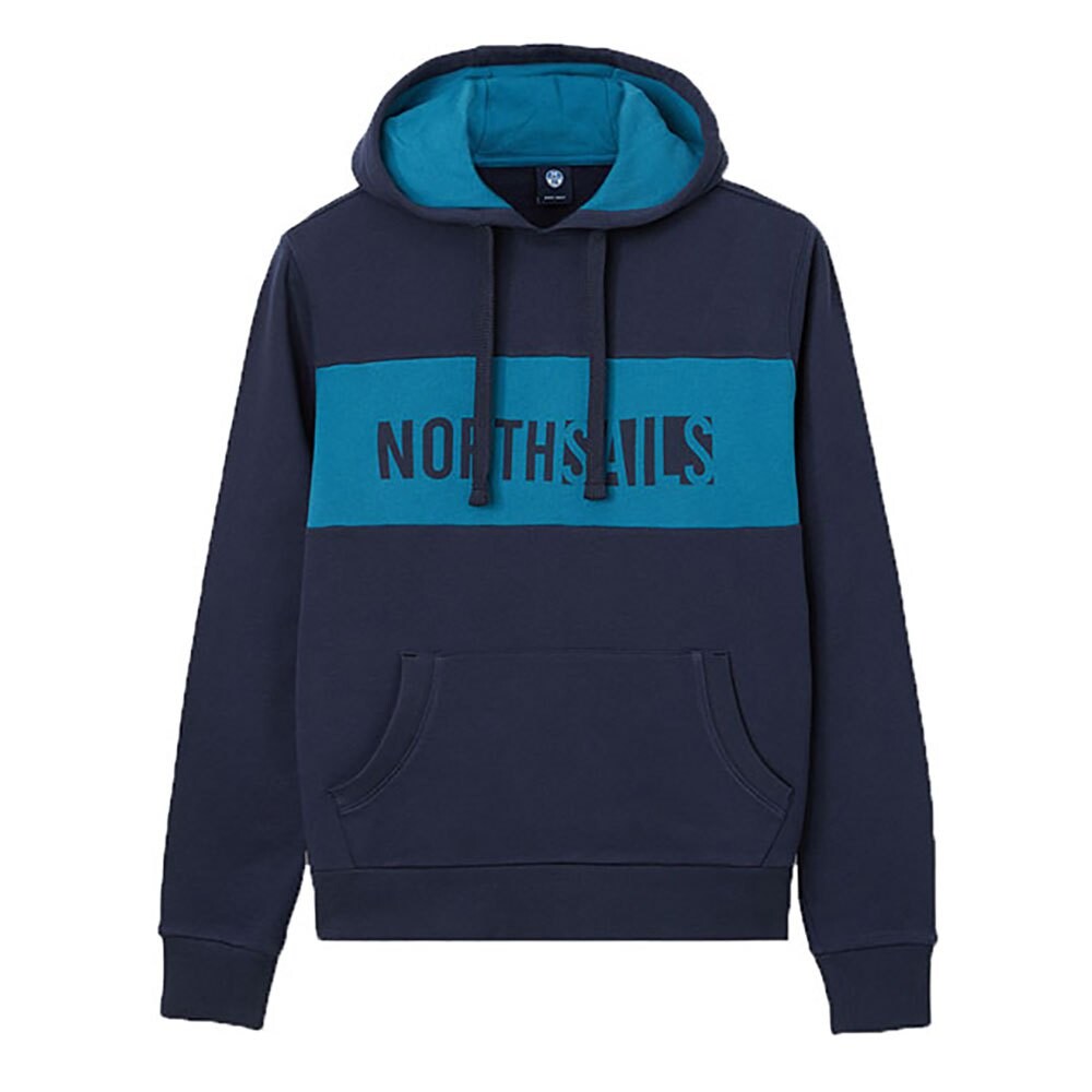 

Худи North Sails Organic Fleece, синий