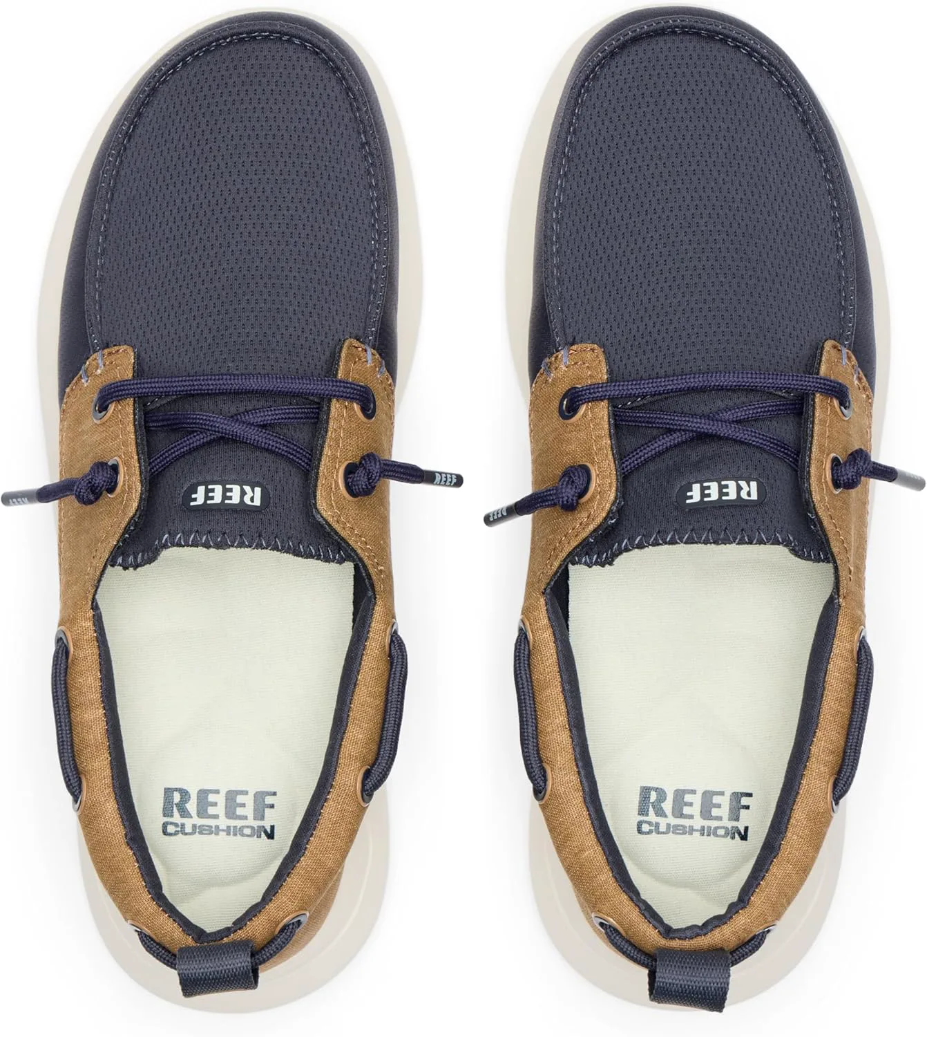 Мужская обувь REEF Swellsole Valle, легкая и дышащая, стелька с эффектом памяти, темно-синий — фото 4