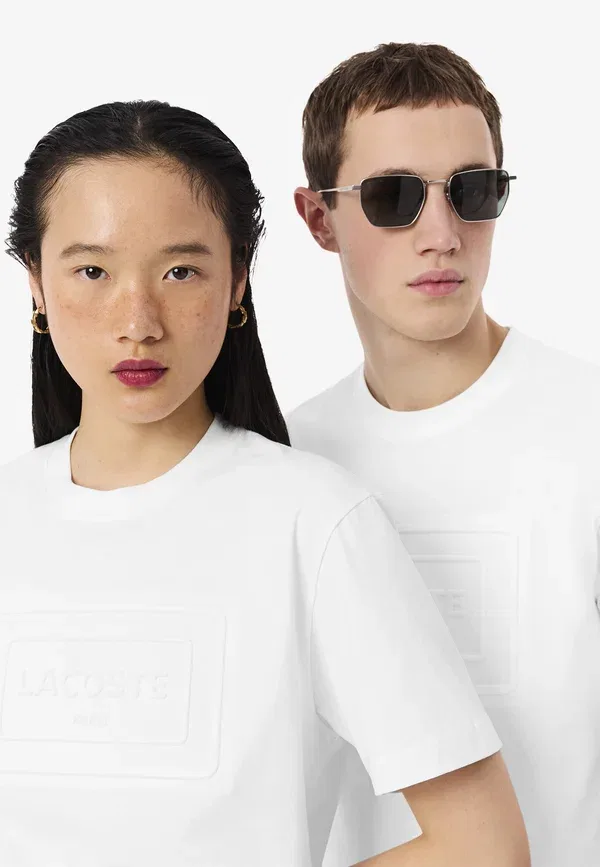 Футболка Lacoste Th0794 Gjp, белая — фото 4