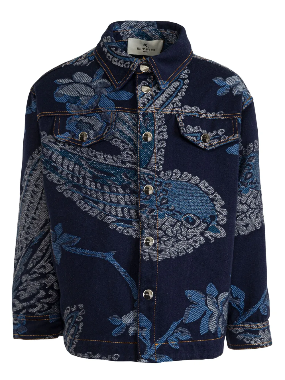 

Джинсовая куртка-рубашка ETRO KIDS, синий