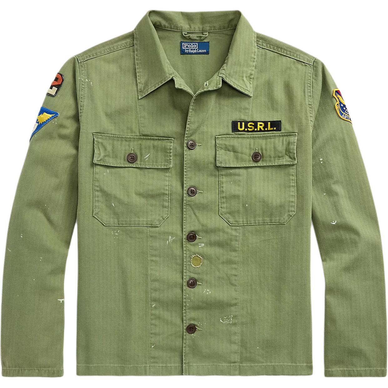 

Polo Ralph Lauren Потертая рубашка сверху, Green