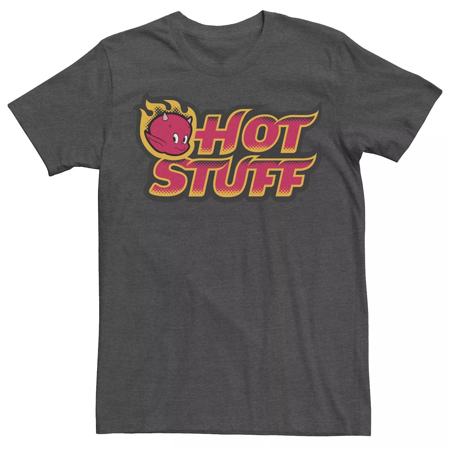 

Мужская футболка с логотипом Hot Stuff Head Shot Licensed Character