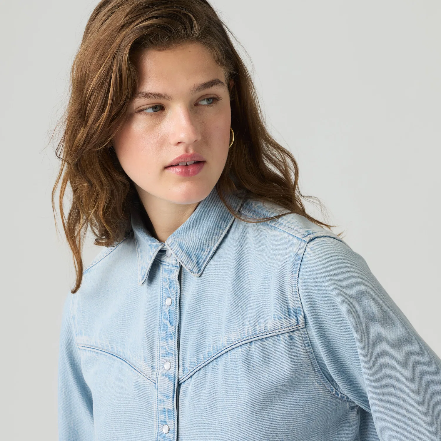 Рубашка Логана Levi's, Light Wash — фото 2