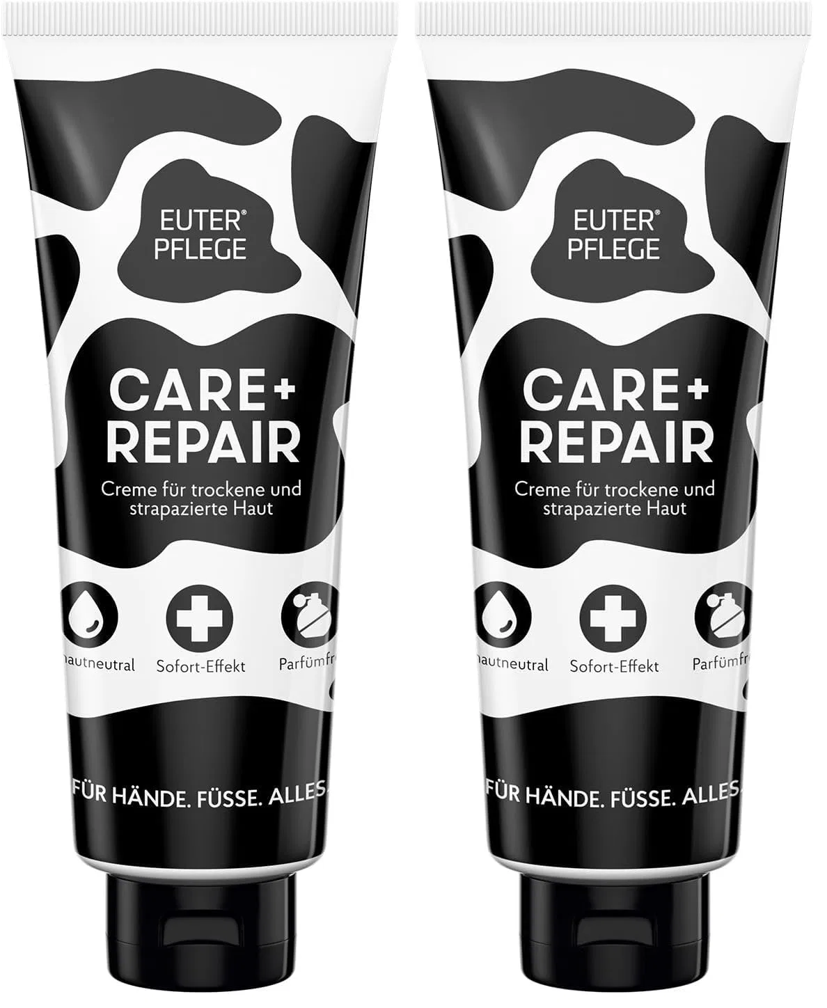 Интенсивный крем для сухой кожи «EUTERPFLEGE Care + Repair Cream», 400 мл (2 шт. в упаковке) Haka