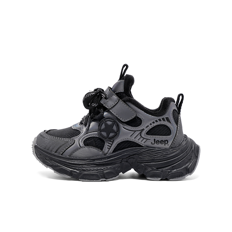 Кроссовки Running Collection Slip Resistant Abrasion Resistant Insulated для детей Jeep, коричневый — фото 3