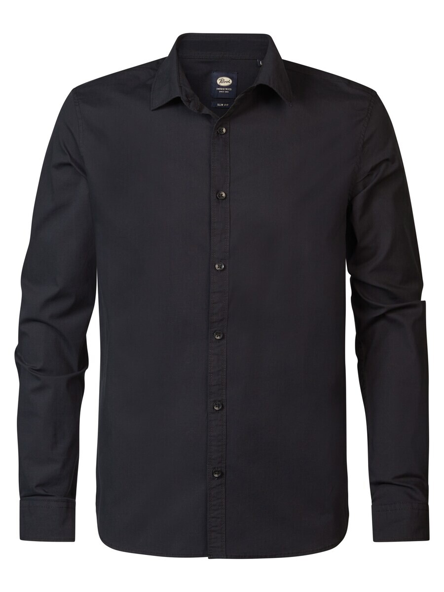 

Повседневная рубашка Petrol Industries Regular fit Button Up Shirt, черный