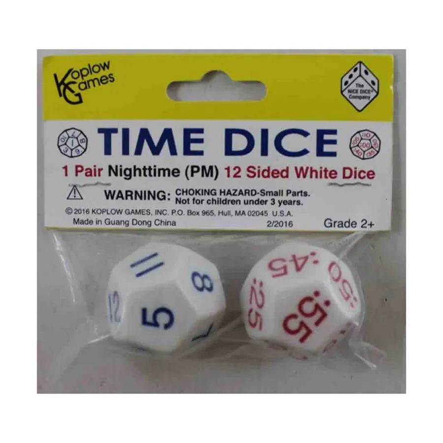 

d12 Куб времени (2), Dice - Themed Dice