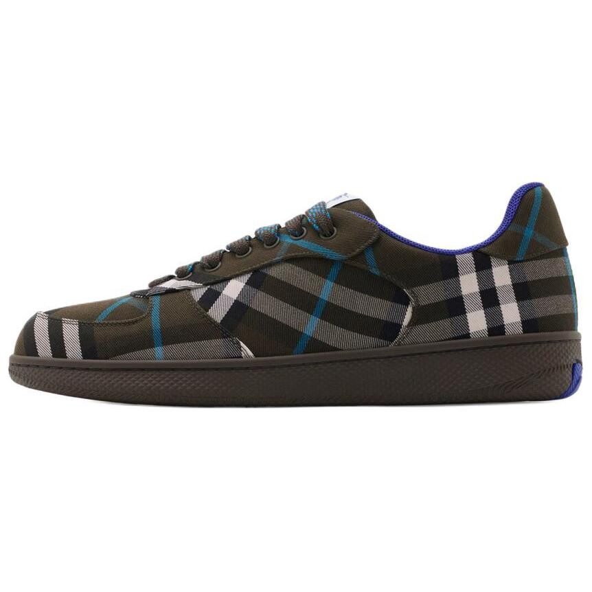 

Кроссовки Burberry Skateboarding Shoes Men Low-top Brown, коричневый
