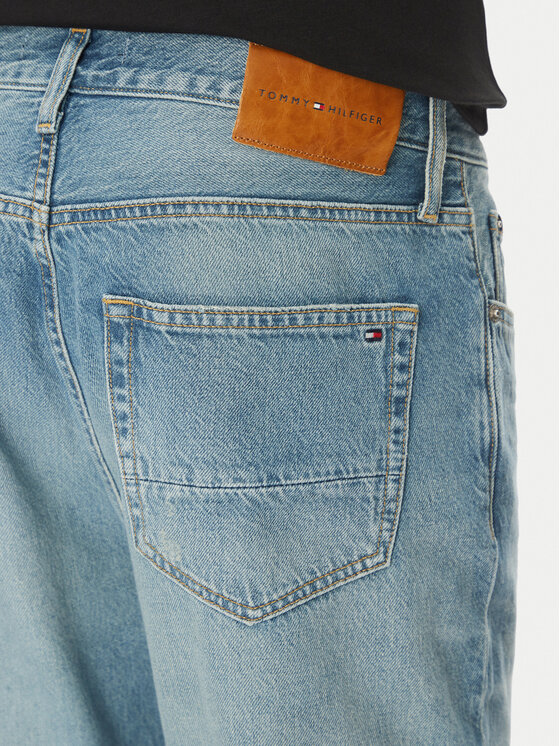 Джинсы обычного кроя MW0MW39221 Tommy Hilfiger, синий — фото 4