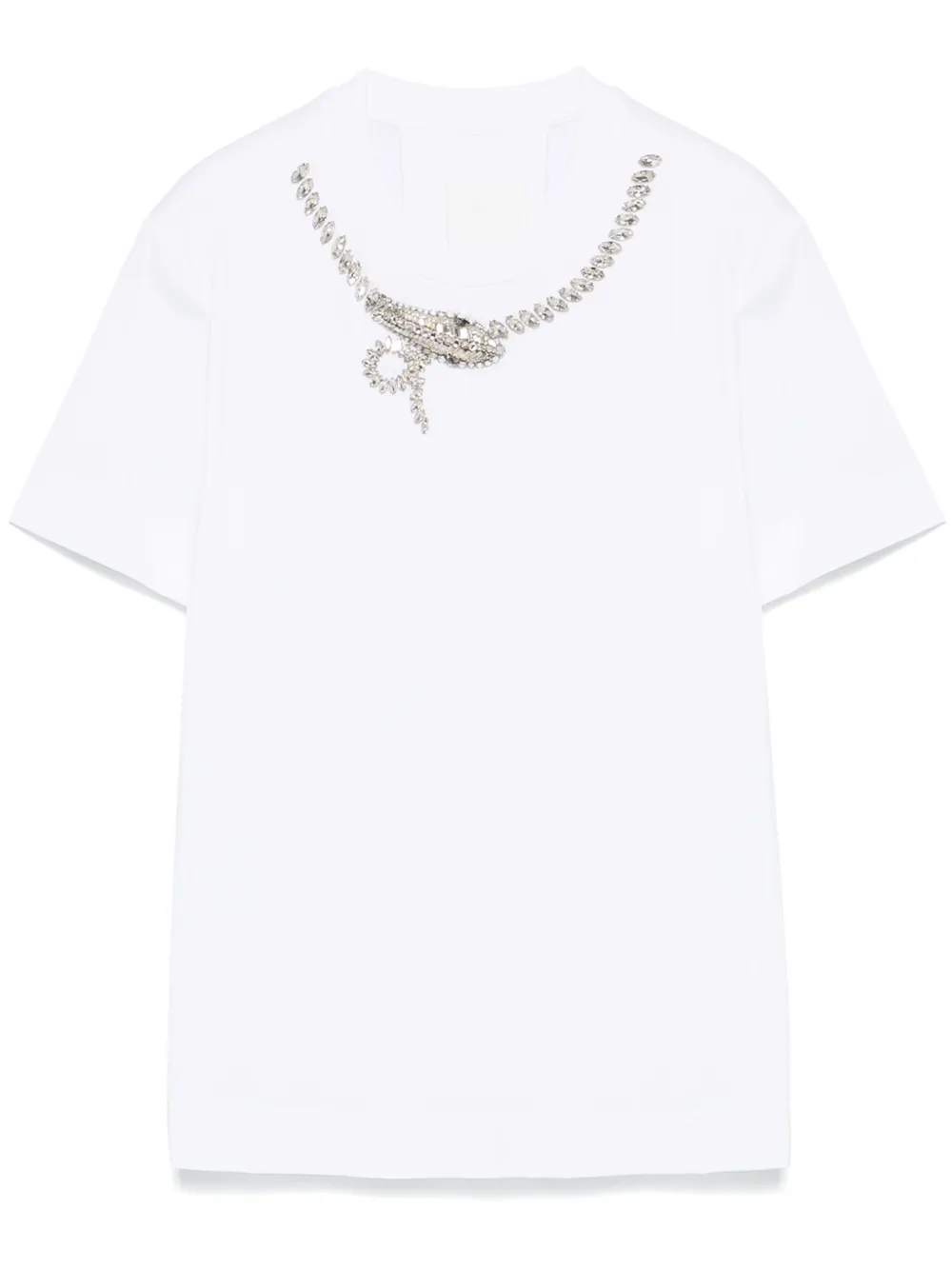 

Футболка с кристаллами Givenchy, белый