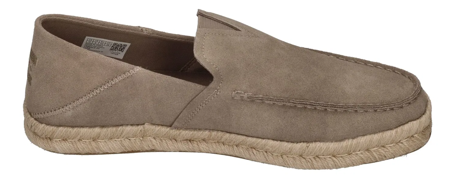 Эспадрильи ALONSO LOAFER ROPE TOMS серый — фото 4
