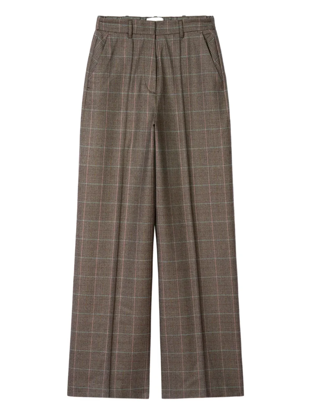 

Брюки в клетку Eric Bompard, коричневый