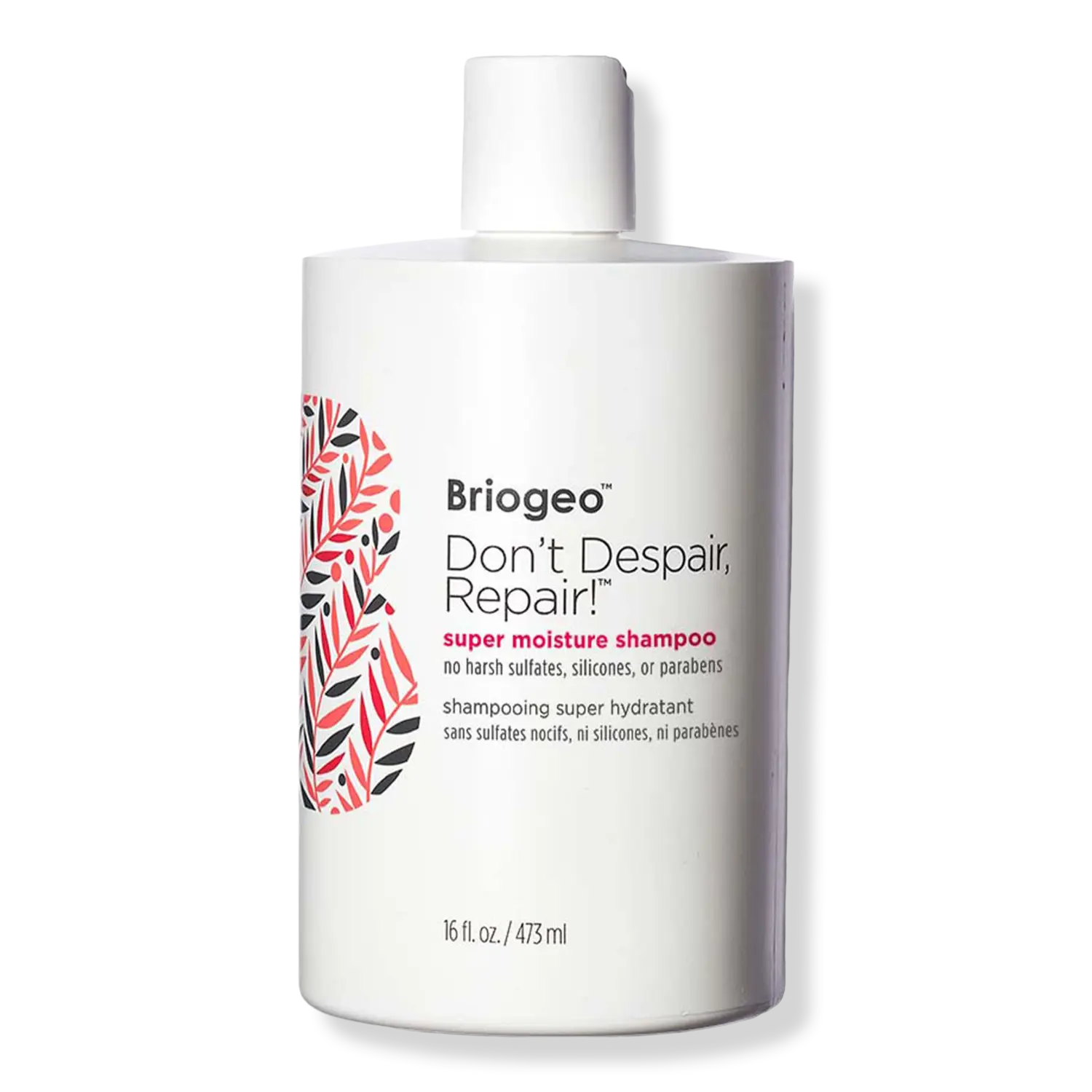 

Не отчаивайтесь, восстанавливайте! Суперувлажняющий шампунь для поврежденных волос. Briogeo, 16.0 oz