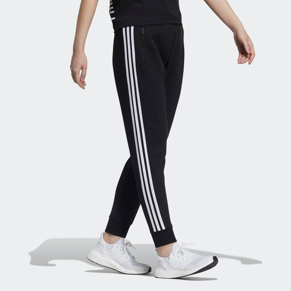 Спортивные штаны (WMNS) adidas Fi Pt Dk Side Stripe Bundle Feet Sports Pants/Trousers/Joggers Black, черный — фото 4