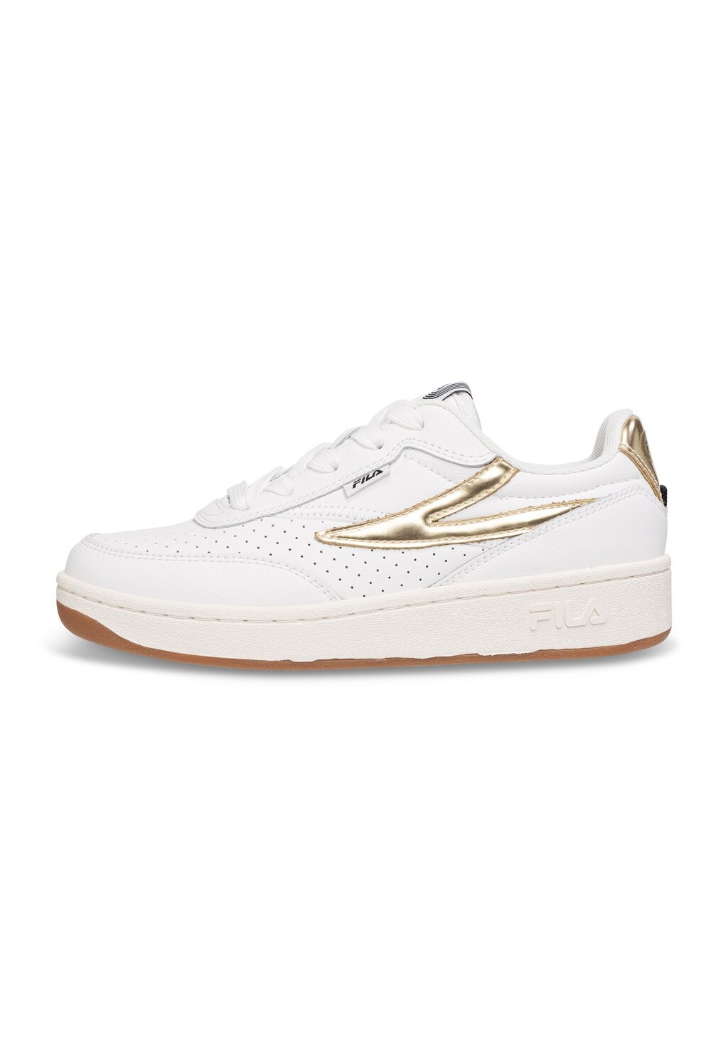 

Низкие кроссовки Sevaro F Fila, цвет white/gold