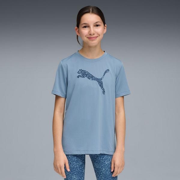 

Футболка с принтом животных для больших детей Train All Day Essentials Puma, синий