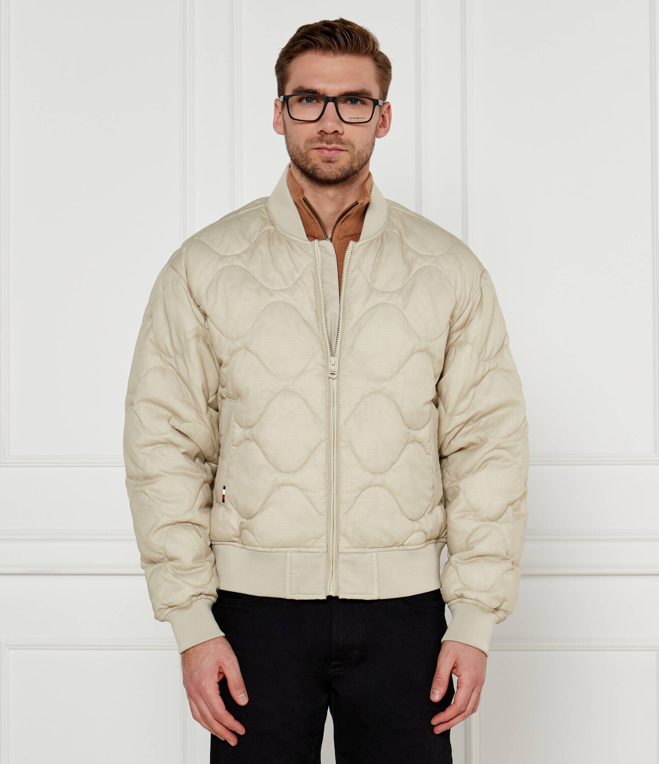 

Куртка Tommy Hilfiger ONION Regular Fit, бежевый