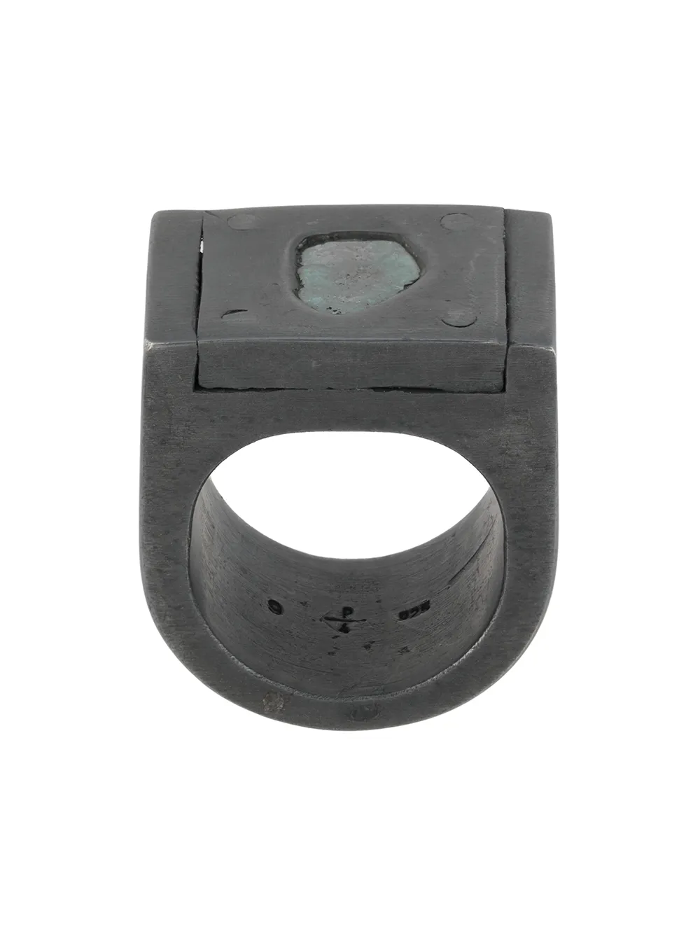 

Кольцо Plate Single Parts of Four, серебряный