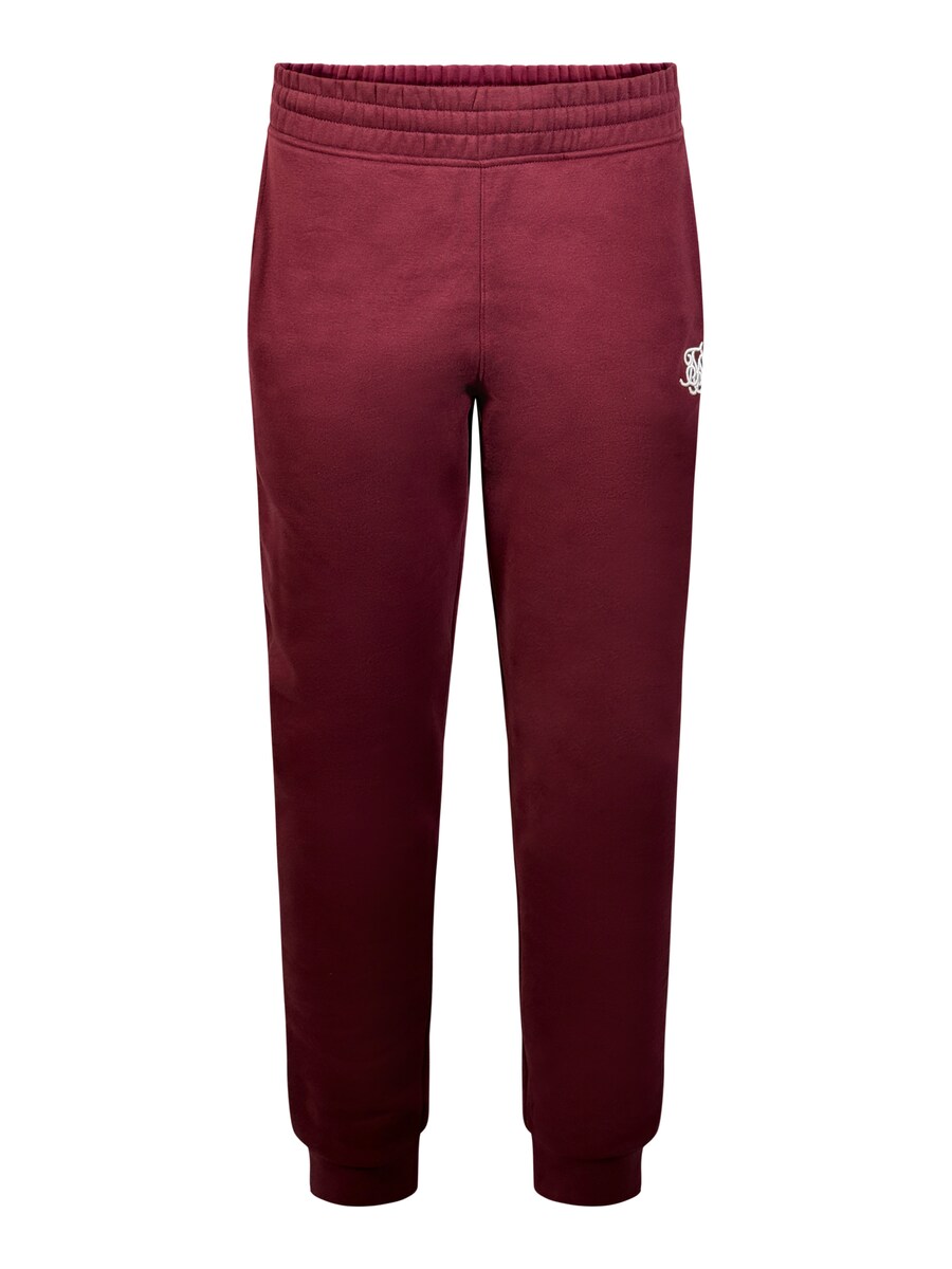 

Зауженные брюки SikSilk, бордовый
