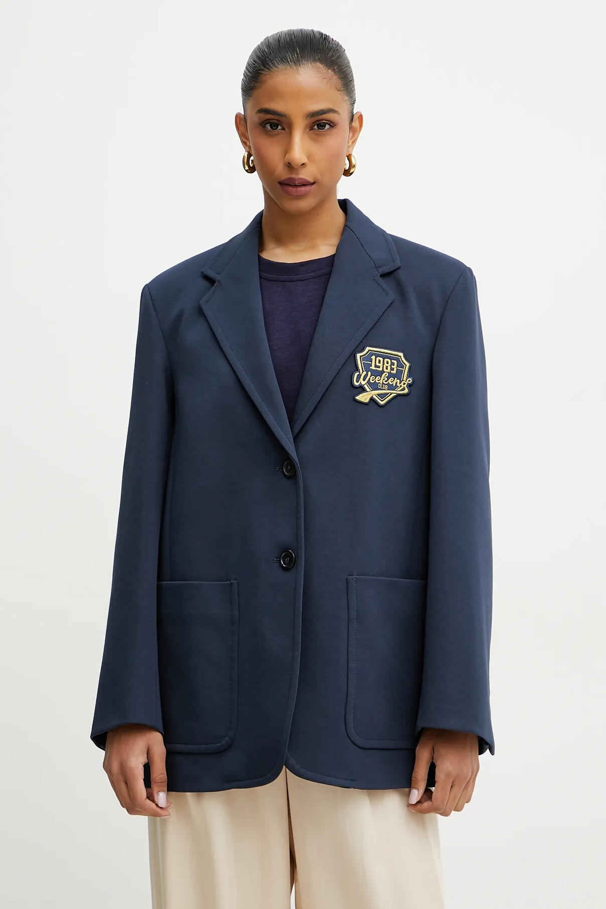 

Куртка Weekend Max Mara, темно-синий