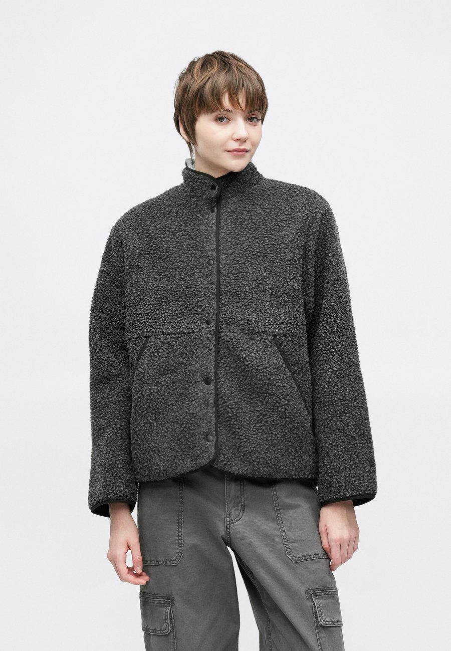 

Флисовая куртка JJXX JXVERA TEDDY, Dark Grey Melange/Mottled Dark Grey