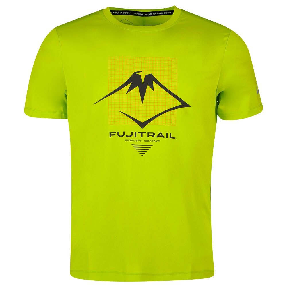 

Футболка Asics Fujitrail Logo, желтый