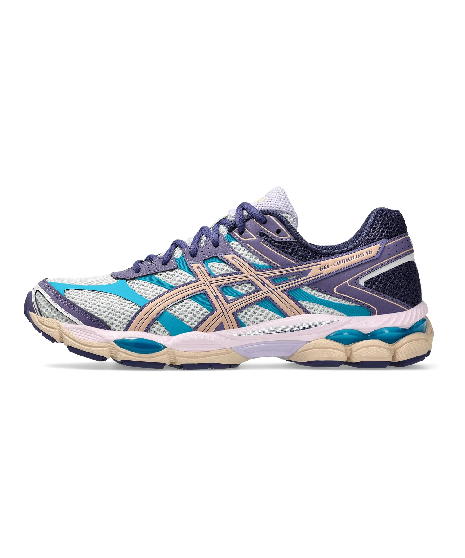 Унисекс кроссовки для бега GEL-CUMULUS 16 ASICS серые — фото 2