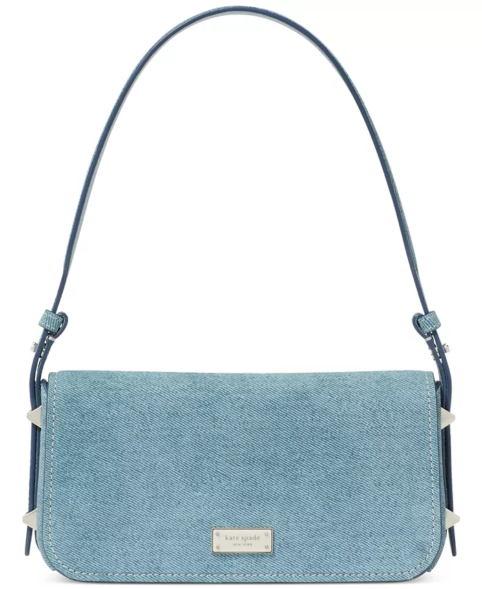 

Сумка через плечо Liv из денима и замши kate spade new york, синий