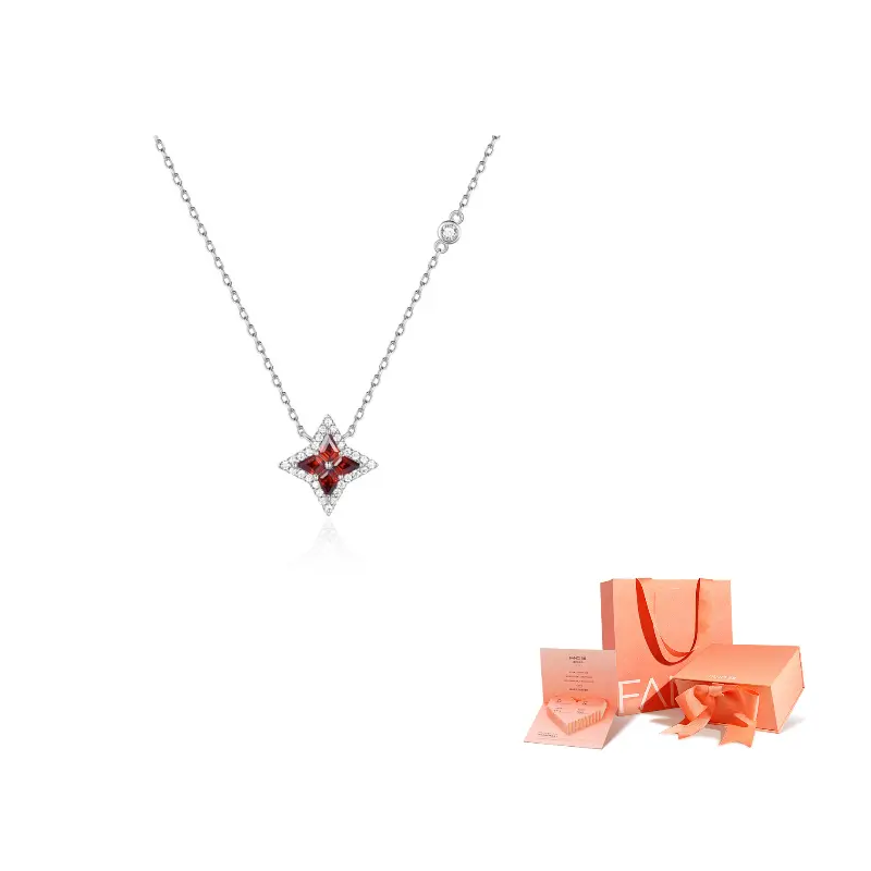 

FANCI Колье из стерлингового серебра 925 пробы, коллекция Radiant, для женщин